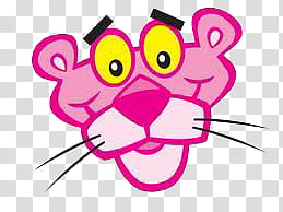 Todo Un Pooco, Pink Panther head art transparent background PNG clipart