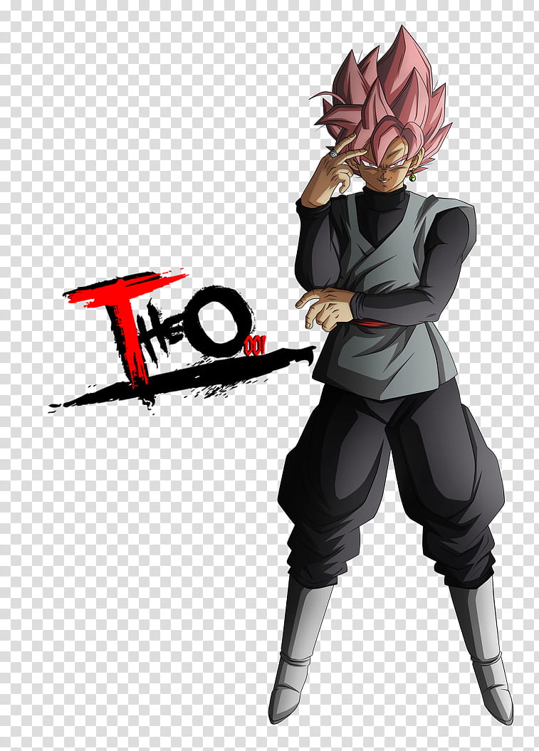 Goku Oscuro Super guerrero rosado :v transparent background PNG clipart