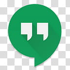 Android Lollipop Icons, Hangouts, Hangouts icon screenshot transparent background PNG clipart
