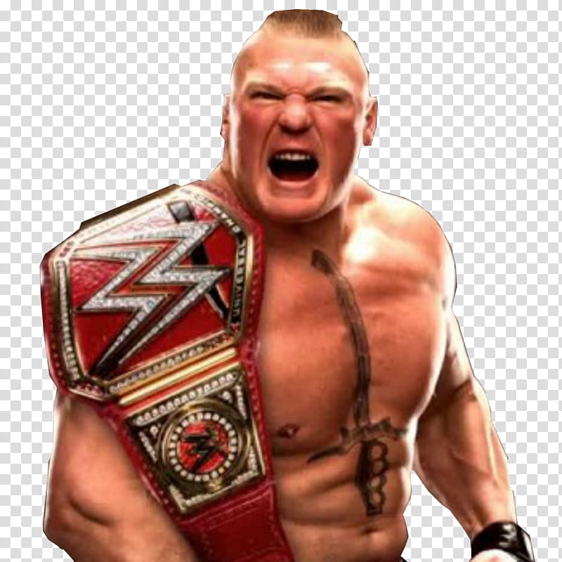 Brock Lesnar Universal Champion transparent background PNG clipart