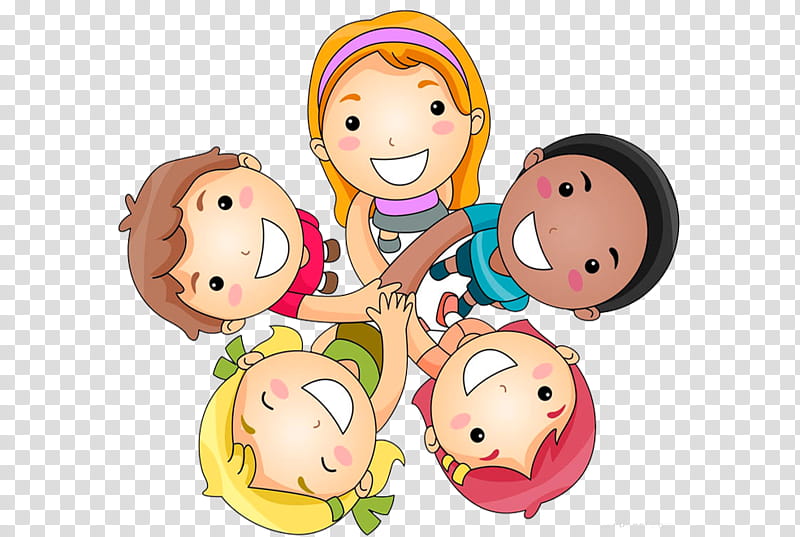 children and teacher clip art