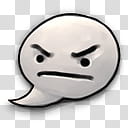 Buuf Deuce , Pissed Chat Bubble icon transparent background PNG clipart
