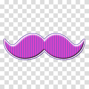 Purple mustache illustration transparent background PNG clipart | HiClipart