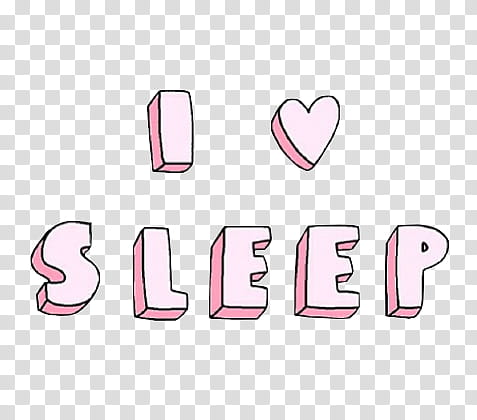 Overlays two, I love sleep text transparent background PNG clipart