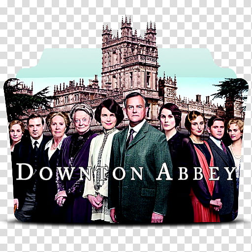 TV Series Icon Pack , [UK] Downton Abbey ( ) transparent background PNG clipart