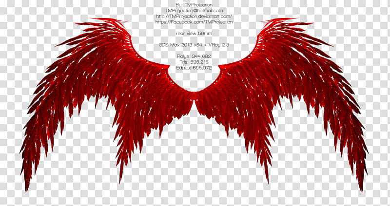 Angel Devil Wings Free k Resolution , red wing illustration transparent background PNG clipart