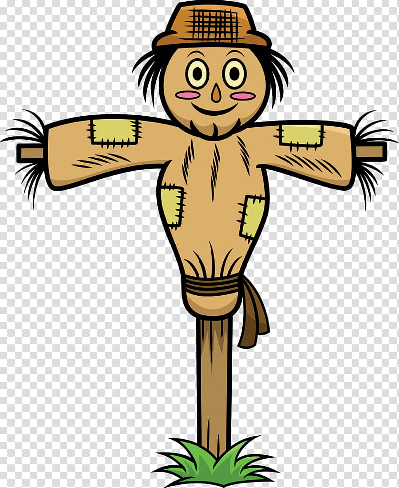 cartoon scarecrow, Cartoon transparent background PNG clipart