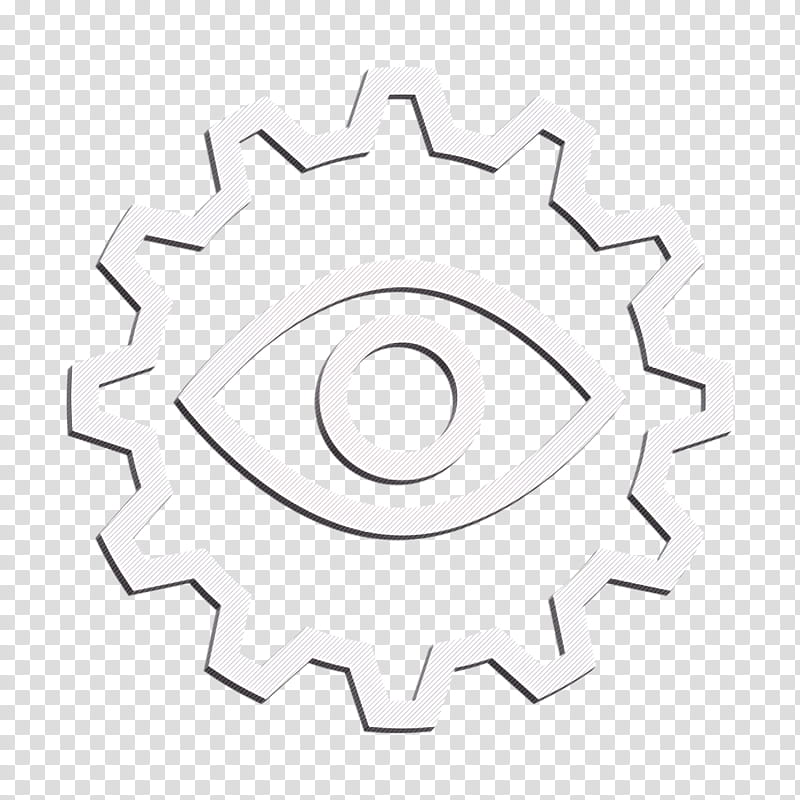 Gear Icon, Eye Icon, Process Icon, System Icon, Visual Icon, Computer Icons, Information Technology, Icon Design transparent background PNG clipart