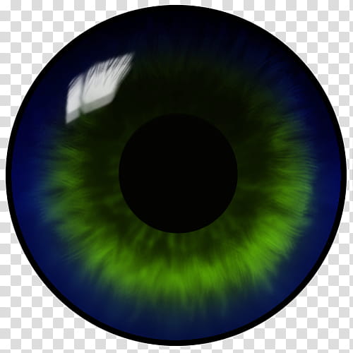 Realistic Eye Textures, green and blue eye illustration transparent background PNG clipart