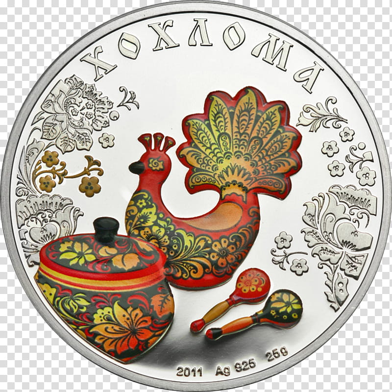 Chicken, Coin, Silver Coin, Jigsaw Puzzles, Khokhloma, Bullion Coin, Niue, Mint transparent background PNG clipart