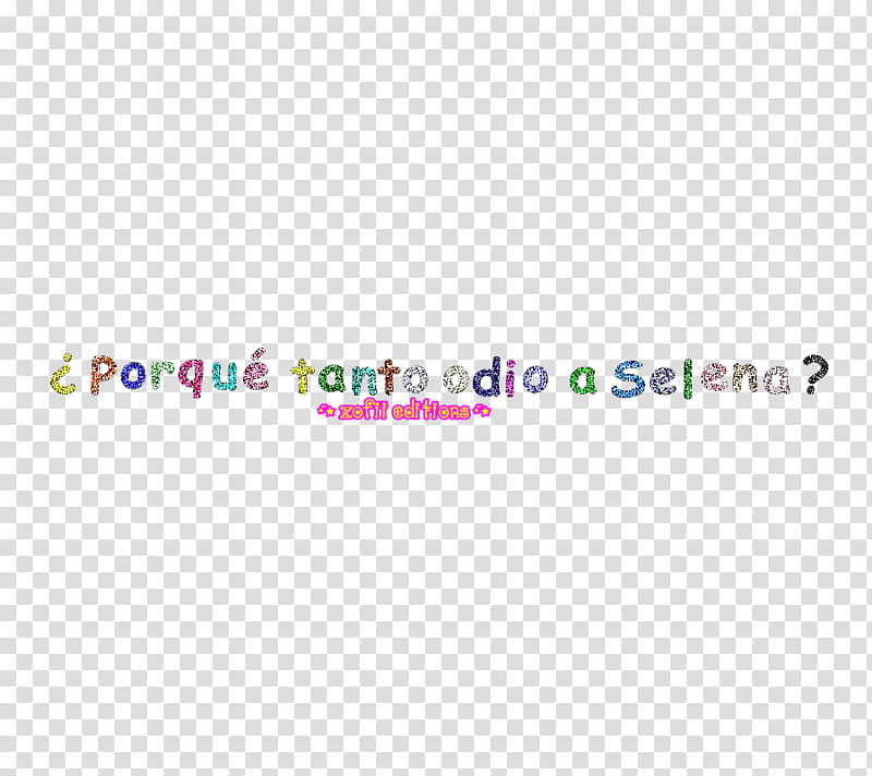 Texto No al odio contra Selena transparent background PNG clipart