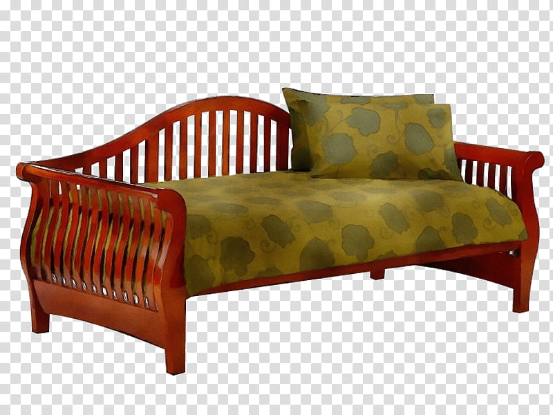 Daybed Trundle bed Furniture Futon, Watercolor, Paint, Wet Ink, Couch, Hillsdale Furniture Llc, Hillsdale Daybed, Mattress transparent background PNG clipart