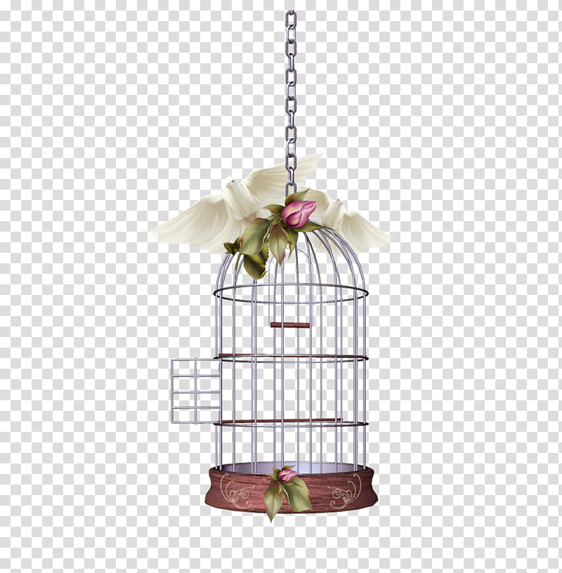 brown and gray birdcage transparent background PNG clipart