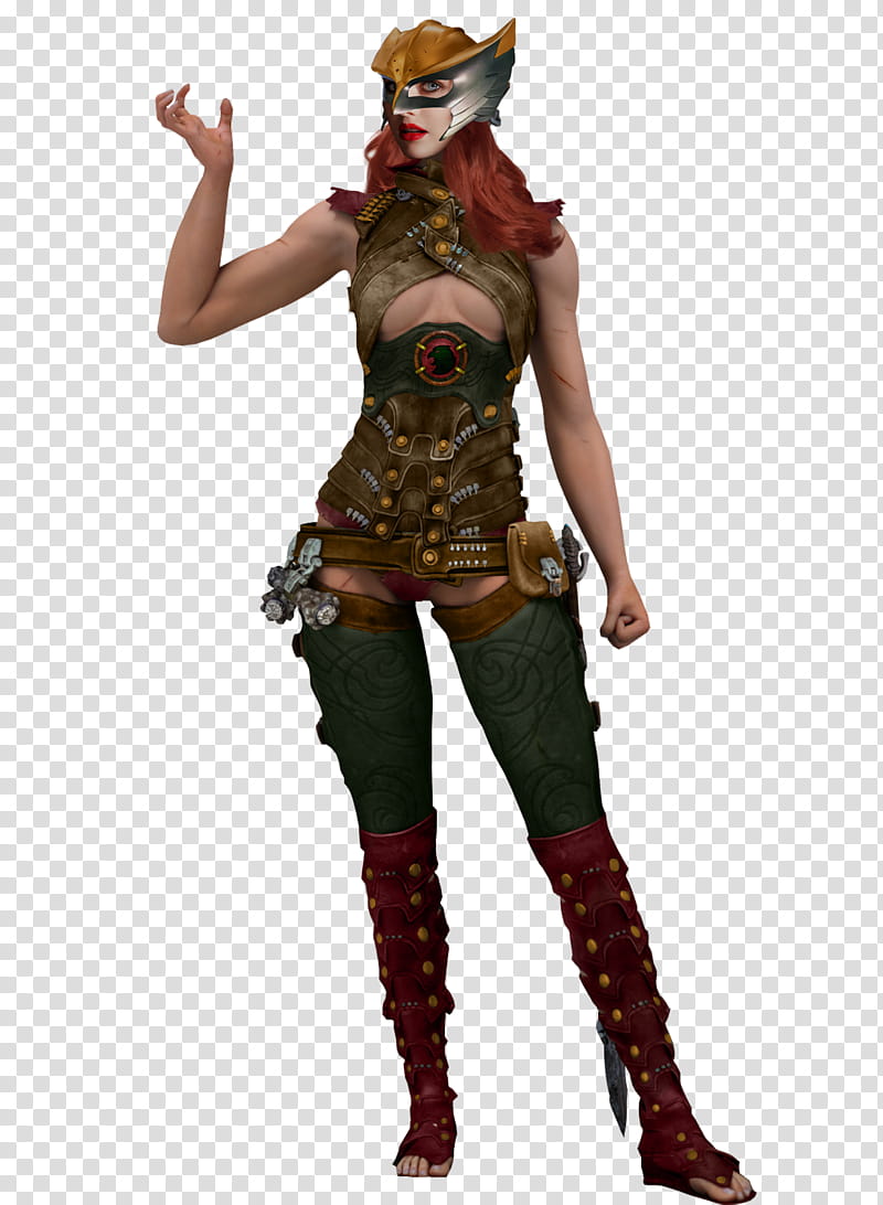 Hawkgirl Daddario Full Body transparent background PNG clipart