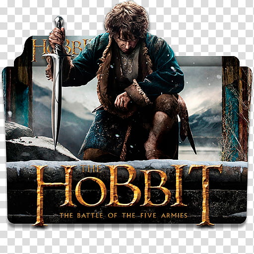 The Hobbit The Battle of the Five Armies, The Hobbit folder icon transparent background PNG clipart