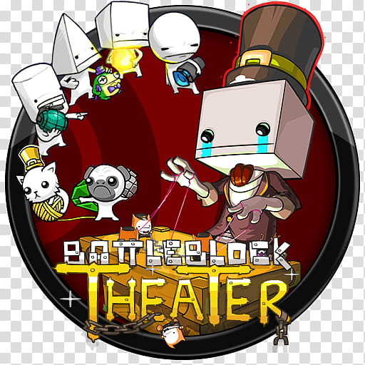 Cinema Logo, Battleblock Theater, Video Games, Castle Crashers, Alien Hominid, Behemoth, Theatre, Steam transparent background PNG clipart