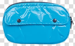 LightBlue Blue Bags, teal leather pouch transparent background PNG clipart