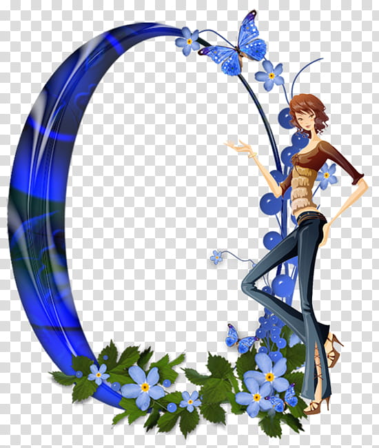 Blue Flower, Azure, Color, Frames, Royal Blue, Ellipse, Alcon Blue, Flora transparent background PNG clipart