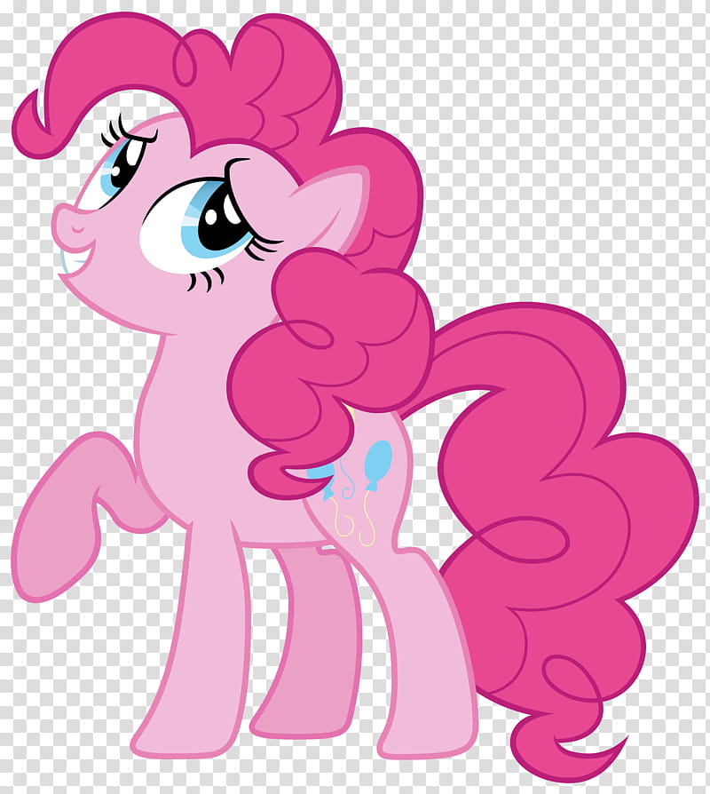 Pinkie Pie, pink My Little Pony illustration transparent background PNG clipart