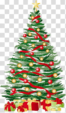 Christmas tree with gifts transparent background PNG clipart | HiClipart