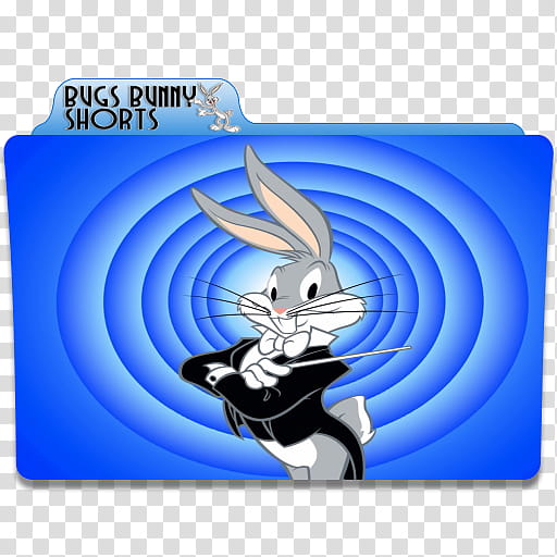 Bugs Bunny (Shorts) Folder Icon transparent background PNG clipart