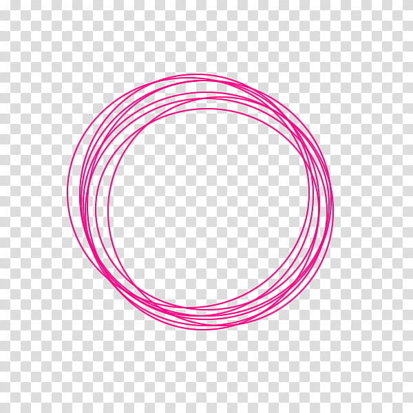 circulos, pink elastic band transparent background PNG clipart