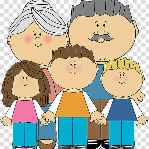 Friendship Day Happy People, Grandparent, Grandchild, Grandparents And Grandchildren, National Grandparents Day, Family, Son, Cartoon transparent background PNG clipart