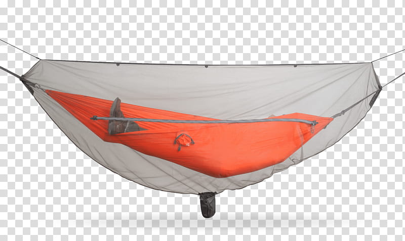 Tent, Kammok, Hammock, Camping, Net, Kammok Kuhli Shelter, Hammock Camping, Orange transparent background PNG clipart