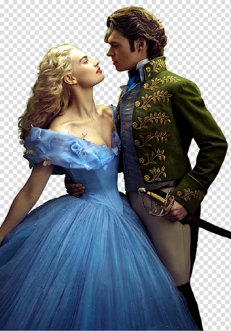 Cinderella and Kit Cinderella  transparent background PNG clipart