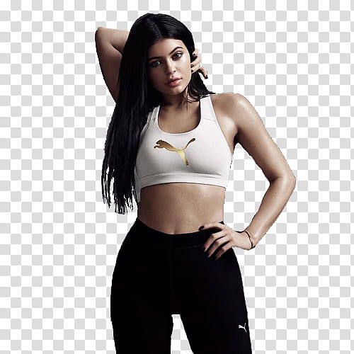 Kylie Jenner Puma transparent background PNG clipart