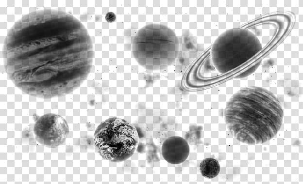 nine planets transparent background PNG clipart