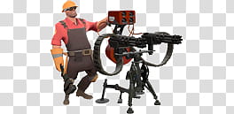 Theme Team Fortress , man wears yellow hard hat illustration transparent background PNG clipart
