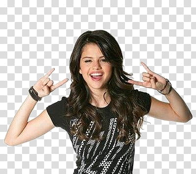 Selena Rock N Roll transparent background PNG clipart