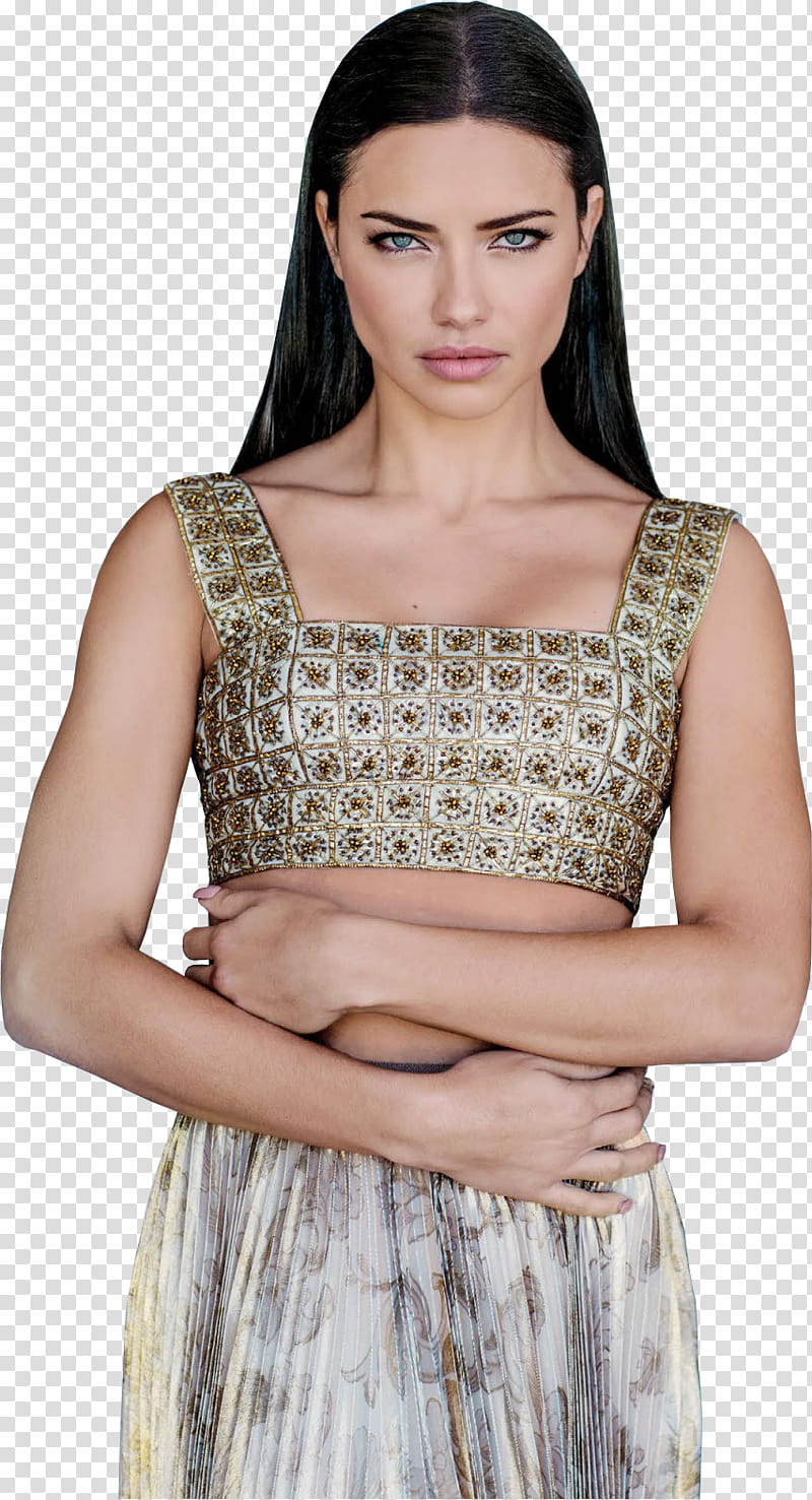 Adriana Lima ,  transparent background PNG clipart