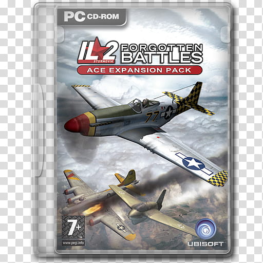 Game Icons , IL--Sturmovik-Forgotten-Battles, Forgotten Battles Ace Expansion game case transparent background PNG clipart