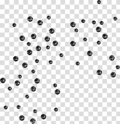 sprinkles clipart black and white