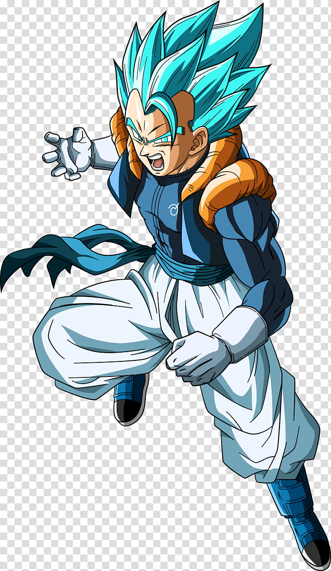 Ssgss/Ss blue Gogeta (Alternative #) transparent background PNG clipart