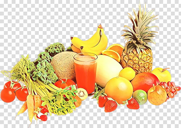 Pineapple, Cartoon, Natural Foods, Food Group, Fruit, Juice, Vegetable Juice, Vegetarian Food transparent background PNG clipart