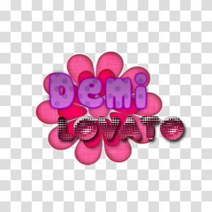 Texto Demi Lovato transparent background PNG clipart thumbnail