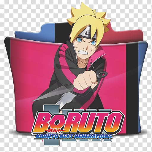 Boruto Folder Icon V, Boruto Folder Icon V transparent background PNG clipart