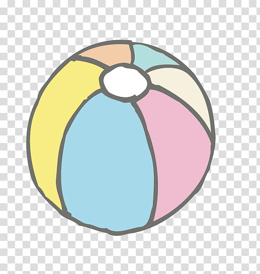 Ba, pink, blue, and yellow beach ball toy illustration transparent background PNG clipart