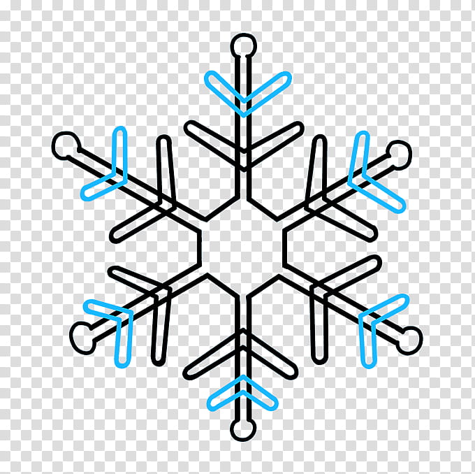 Snowflake, Drawing, Tutorial, Doodle, Stencil, Painting, Line Art, Cartoon transparent background PNG clipart