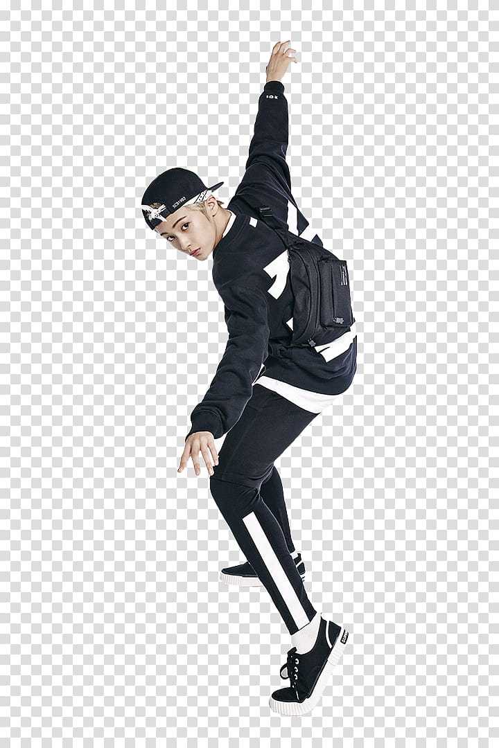 NCT , man standing while posing transparent background PNG clipart