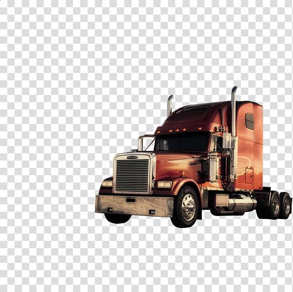 Paper, American Truck Simulator, Car, Semitrailer Truck, Commercial Vehicle, Freightliner Trucks, Cargo, Transport transparent background PNG clipart