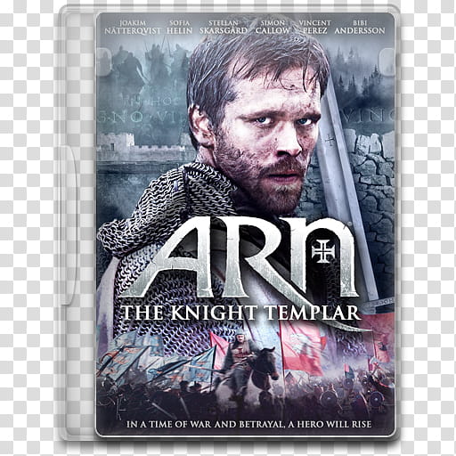 Movie Icon Mega , Arn, The Knight Templar, Arn The Knight Templar poster transparent background PNG clipart