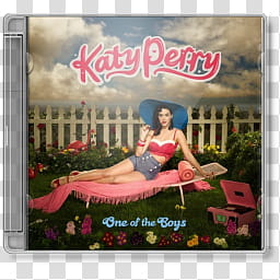 CD Case Collection K , KATY PERRY, One of the boys_x- transparent background PNG clipart