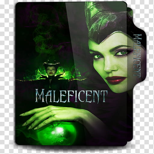 Movies   Folder Icon , Maleficent transparent background PNG clipart