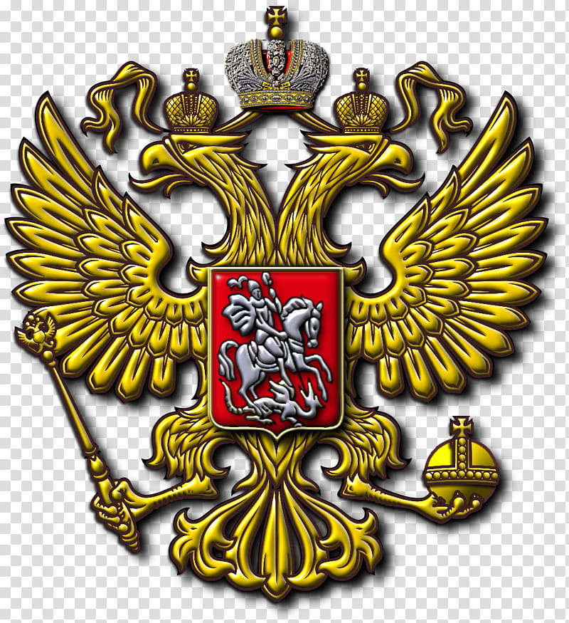 Free Russia Flag with Coat of arms