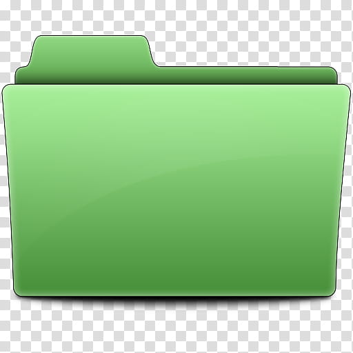 Label Folders, green folder transparent background PNG clipart