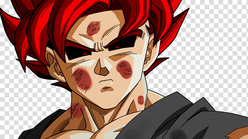 Evil Goku SSJ FnF Lastimado transparent background PNG clipart